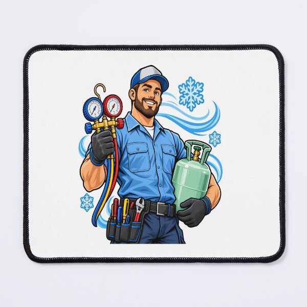 Item preview, HVAC Technician Air Conditioning Professional designed and sold by JMDG Studio.