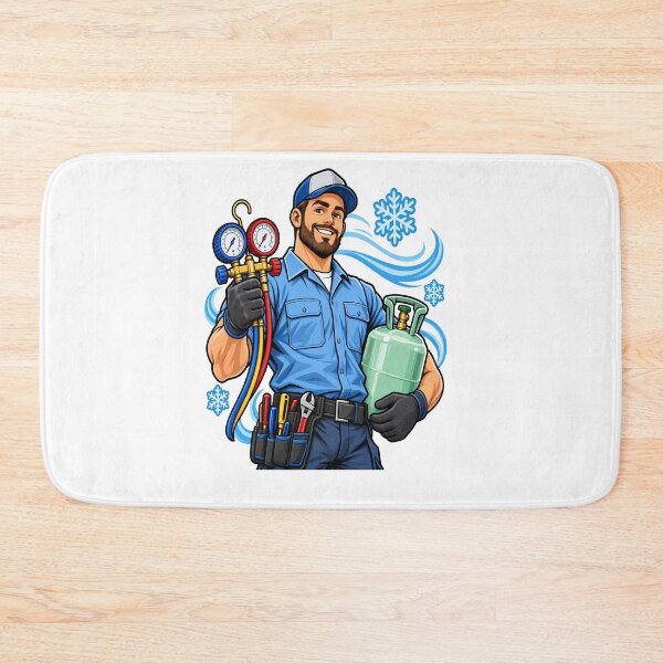 Item preview, HVAC Technician Air Conditioning Professional designed and sold by JMDG Studio.