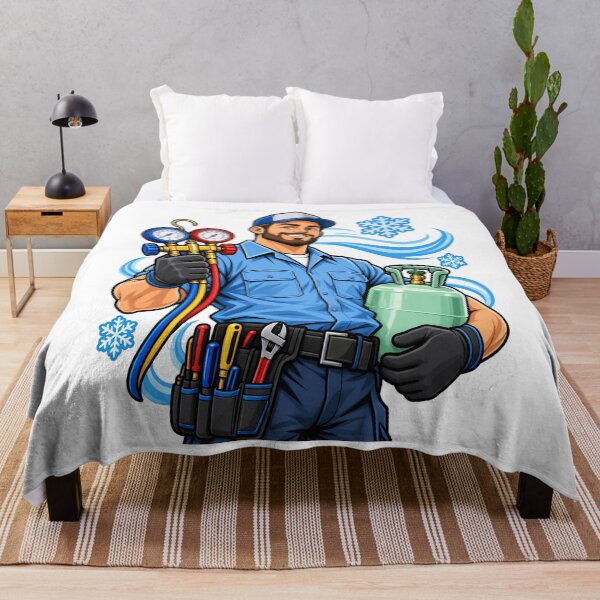 Item preview, HVAC Technician Air Conditioning Professional designed and sold by JMDG Studio.