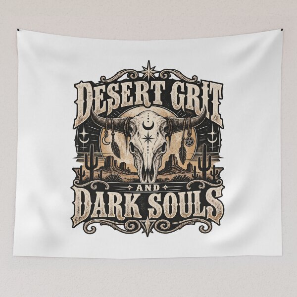 Item preview, Desert Skull designed and sold by CleanLine Studio.