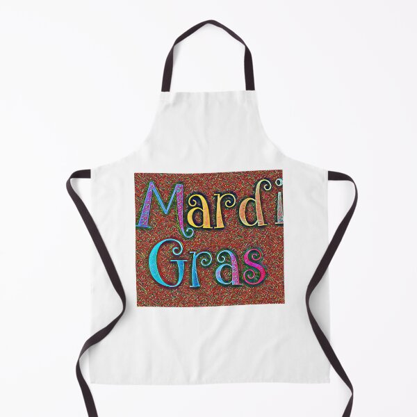 Item preview, Colorful Mardi Gras Celebration Design with Masks and Beads designed and sold by Nishant Turekar.