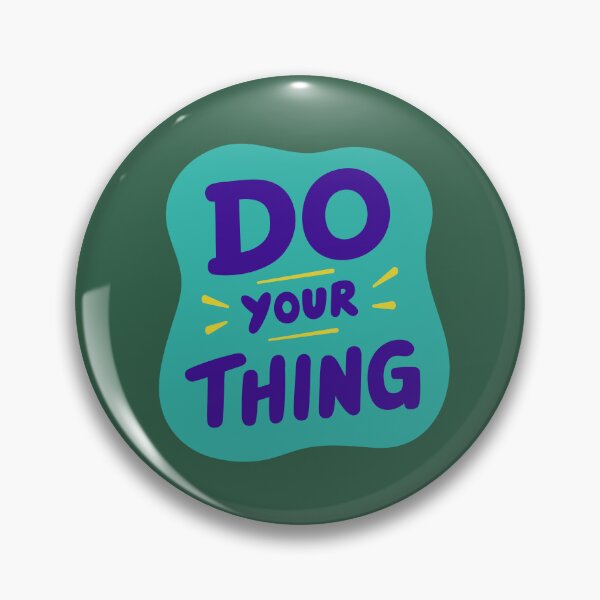 Item preview, Do Your Thing - Inspirational Retro Quote  designed and sold by PixellaneArt.