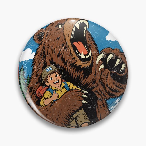 Item preview, Cramped But Content Dark Humor Bear designed and sold by Moody Critters.
