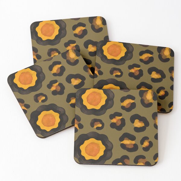 Item preview, Wild Luxury Leopard Floral Design  designed and sold by annenambiro.