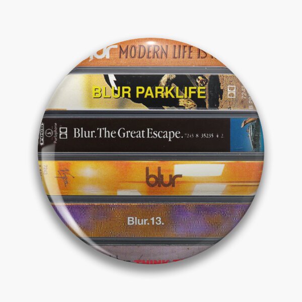 Item preview, Blur - Studio Albums -  Vintage Cassette Print designed and sold by Mr Mustard Prints.