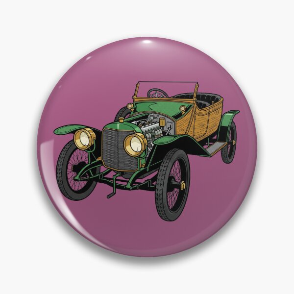 Item preview, 1912 Panhard et Levassor Labourdette Torpédo Skiff: Edwardian Yacht Car Art Print designed and sold by FreiherrPK.