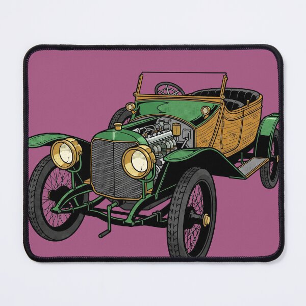 Item preview, 1912 Panhard et Levassor Labourdette Torpédo Skiff: Edwardian Yacht Car Art Print designed and sold by FreiherrPK.