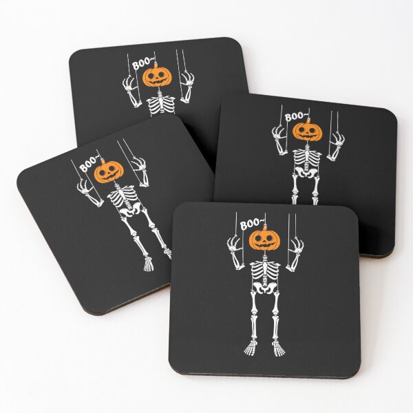 Item preview, Boo Pumpkin Puppet Skeleton – Funny Spooky Halloween Marionette designed and sold by WILLIAMS-BR.