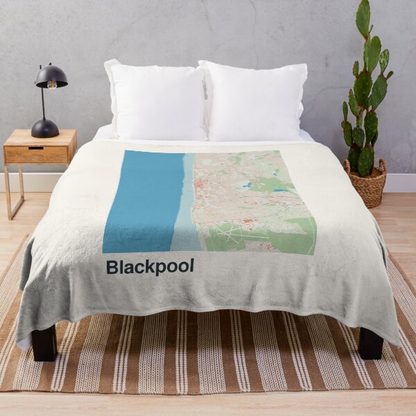 Item preview, Blackpool Minimalistic Map Art designed and sold by MapsNerd.