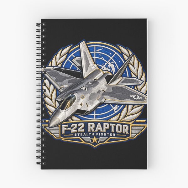 Item preview, F-22 Raptor Stealth Fighter Embroidered Aviation Crest with World Emblem designed and sold by Emoji Emblems.