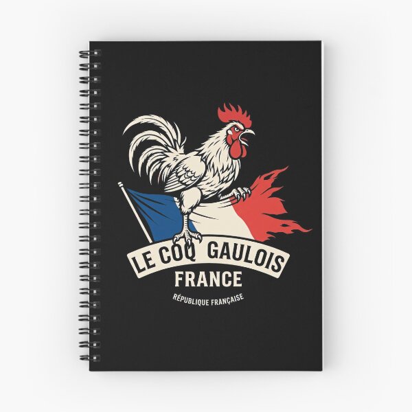 Item preview, Le Coq Gaulois French Rooster Flag Vintage Patriotic Emblem designed and sold by EdGraphy.
