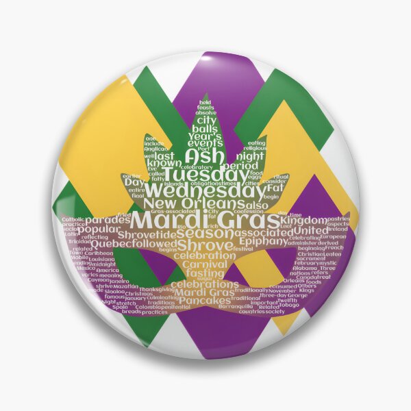 Item preview, Mardi Gras Celebration Mask Design with Festive Lettering designed and sold by Nishant Turekar.