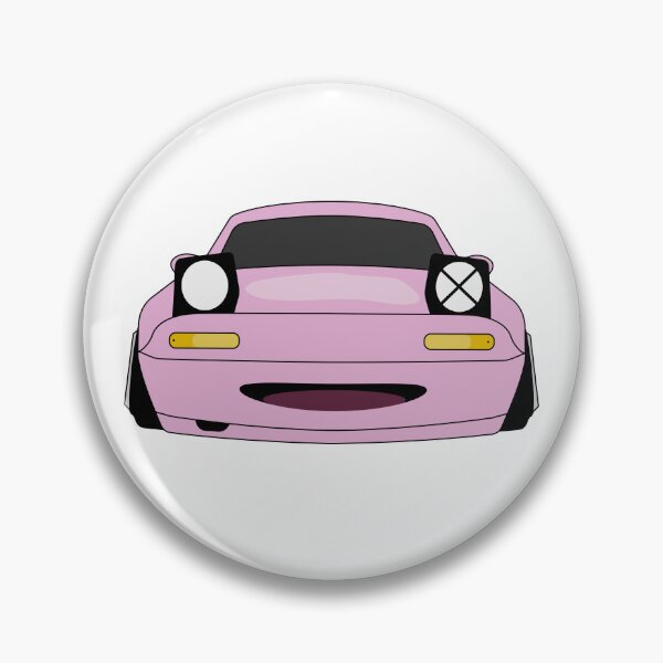 Item preview, Cute Pink Miata MX5 Cute JDM Car designed and sold by Arslyarts.