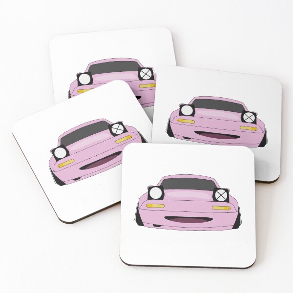 Item preview, Cute Pink Miata MX5 Cute JDM Car designed and sold by Arslyarts.