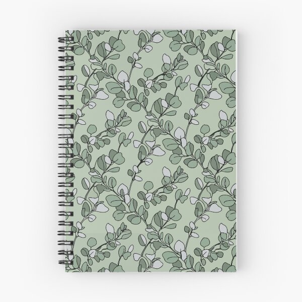 Item preview, Sage Green Eucalyptus Leaf Branch Pattern designed and sold by AIG - Andrei Ilie Graphics.