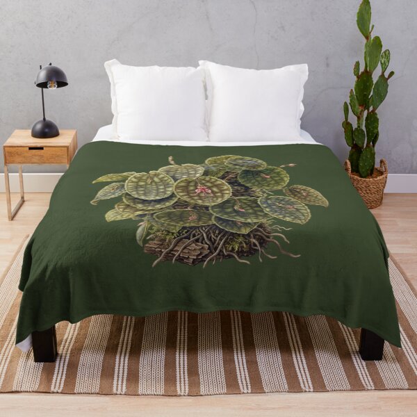 Item preview, Lepanthes Calodictyon: The Reticulated Cloud Forest Orchid Fine Art Print designed and sold by FreiherrPK.