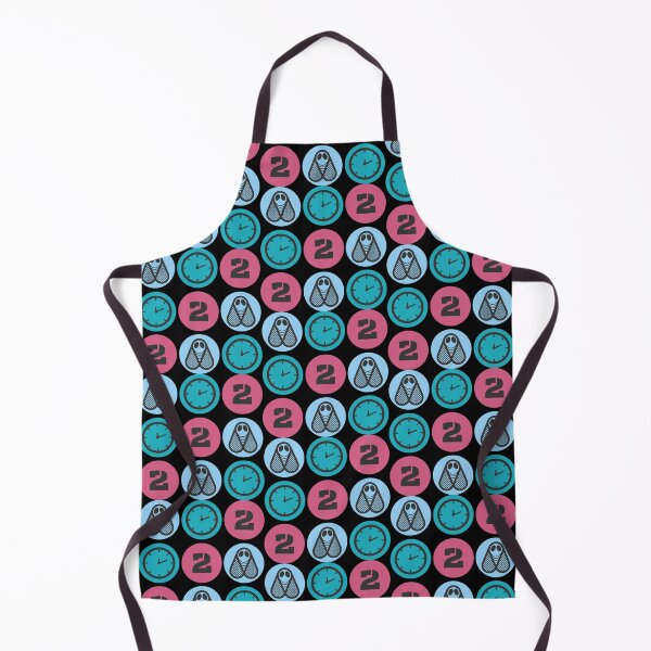 Item preview, Time Two Fly | Vintage Clock Pattern Art | Pop Art Pattern designed and sold by Half Mess.