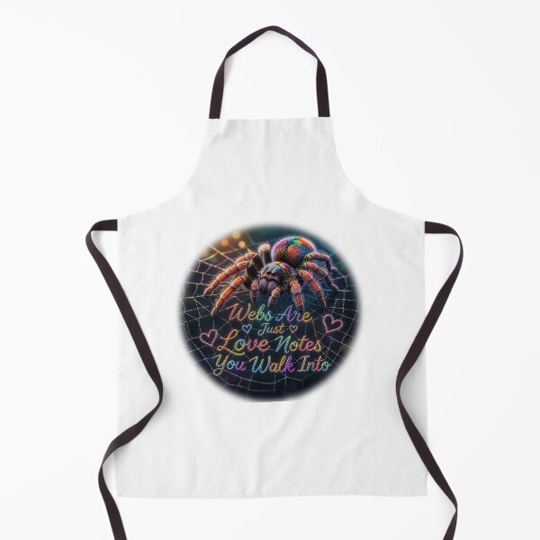 Item preview, Rainbow Spider Web Art – “Webs Are Just Love Notes You Walk Into” designed and sold by NotSoSubtleRosiePeas.