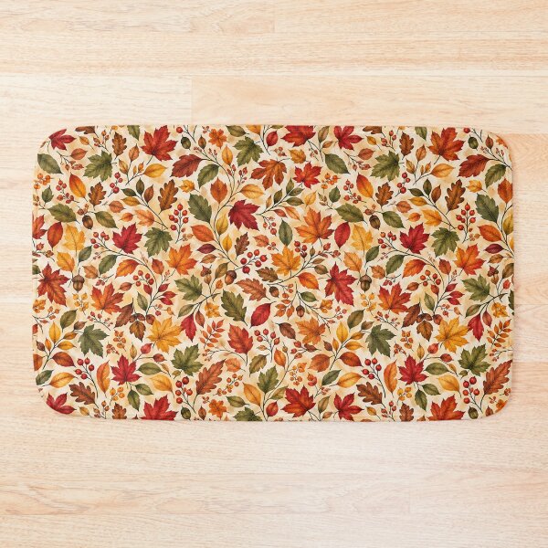 Item preview, Autumn Leaves Botanical Fall Pattern designed and sold by GaffaDesigns.