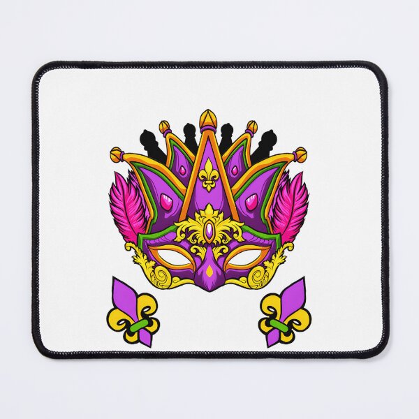 Item preview, Colorful Mardi Gras Mask Design for Festive Celebration and Party Fun designed and sold by Nishant Turekar.