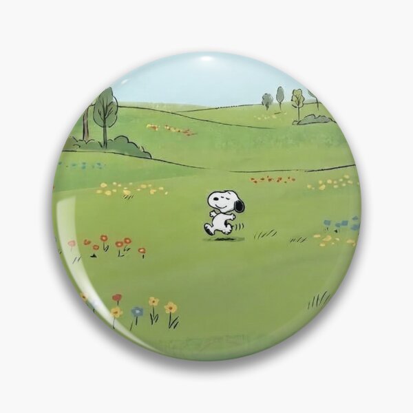 Item preview, Spring Meadow Running Snoopy designed and sold by katekrystal.