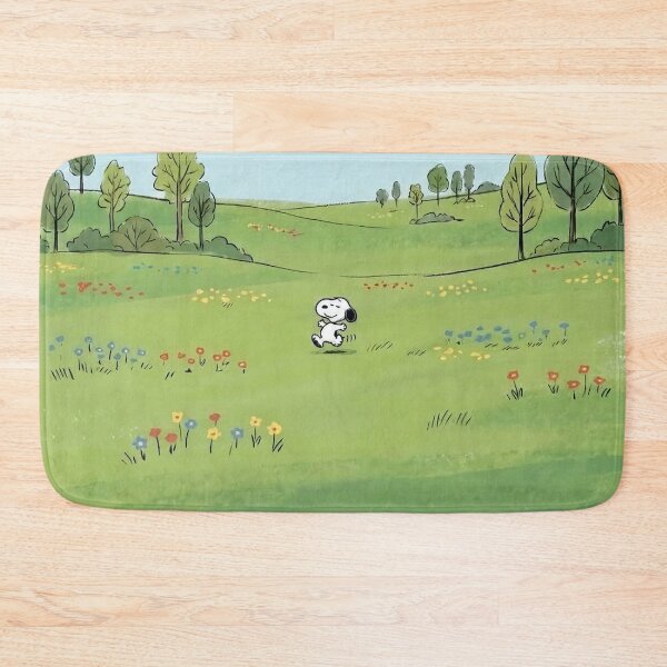 Item preview, Spring Meadow Running Snoopy designed and sold by katekrystal.