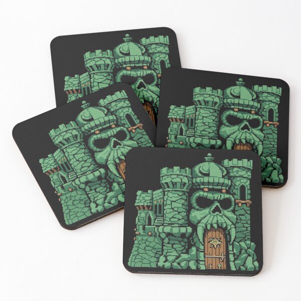 Item preview, Castle Bit-Skull designed and sold by ME design.