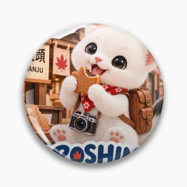 Item preview, Mofu Loves Momiji Manju – Cute Hiroshima Miyajima Japan designed and sold by aoisora-kiki55.