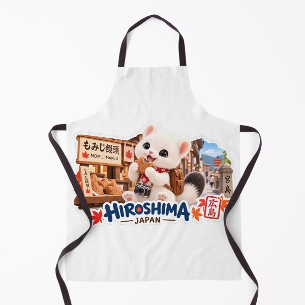 Item preview, Mofu Loves Momiji Manju – Cute Hiroshima Miyajima Japan designed and sold by aoisora-kiki55.
