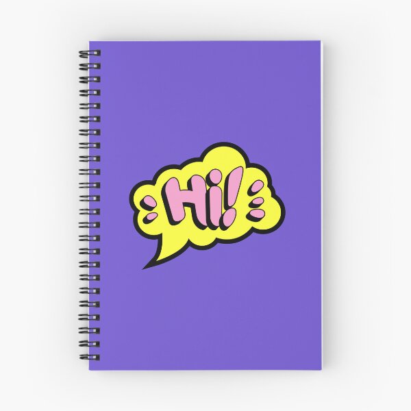 Item preview, Hi Pop Art Seech Bubble - Cute Retro Greeting designed and sold by PixellaneArt.