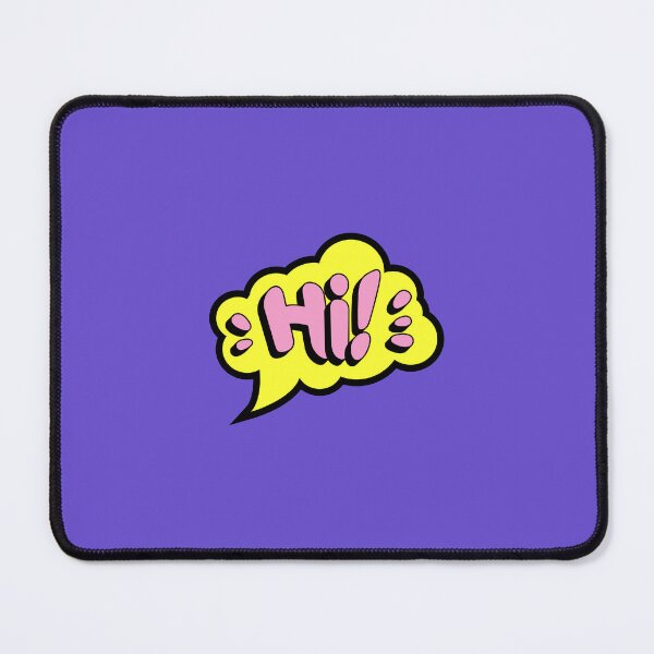 Item preview, Hi Pop Art Seech Bubble - Cute Retro Greeting designed and sold by PixellaneArt.