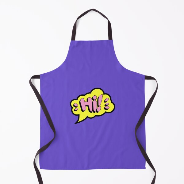Item preview, Hi Pop Art Seech Bubble - Cute Retro Greeting designed and sold by PixellaneArt.