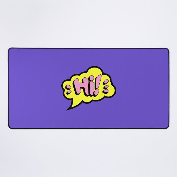 Item preview, Hi Pop Art Seech Bubble - Cute Retro Greeting designed and sold by PixellaneArt.
