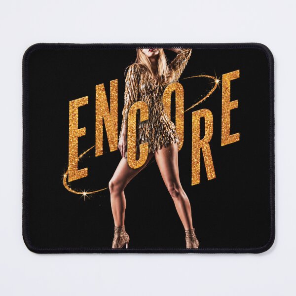 Item preview, Taylor Swift Life of a Showgirl Encore Edition Sticker – Gold Glitter Encore Era Design designed and sold by taylorvinyls.