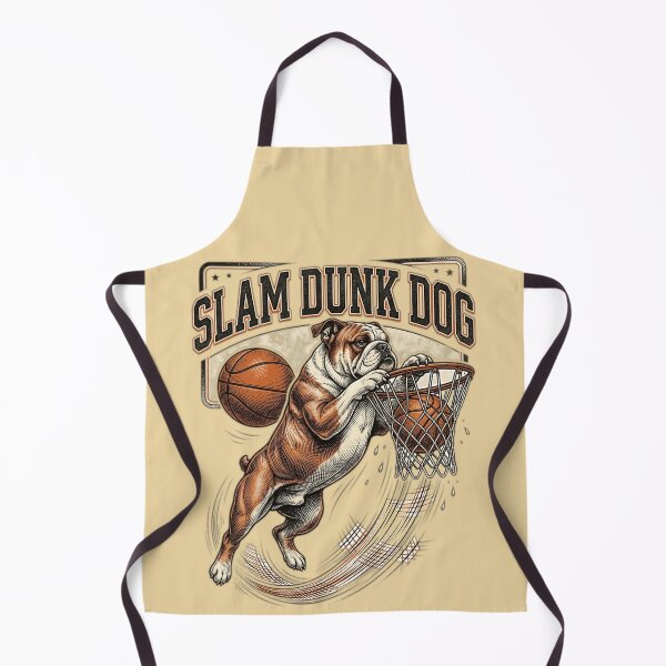 Item preview, Slam Dunk Dog Funny Basketball Dog designed and sold by bluel_evin.