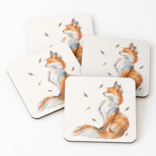 Item preview, Fox in the Breeze designed and sold by Quelon.