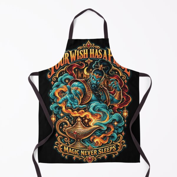 Item preview, Your Wish Has A Price Magic Genie Art designed and sold by M. Mamdouh Artworks.