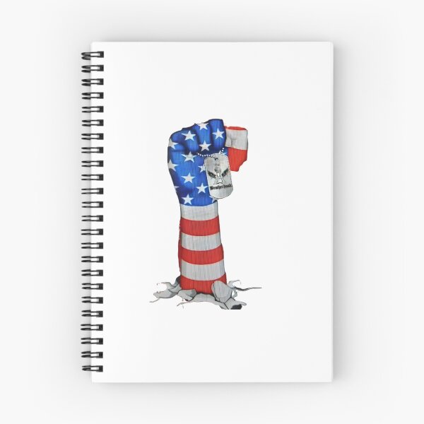 Item preview, American Flag Raised Fist Veteran designed and sold by calicito.
