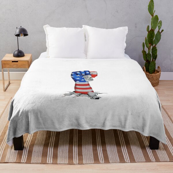 Item preview, American Flag Raised Fist Veteran designed and sold by calicito.