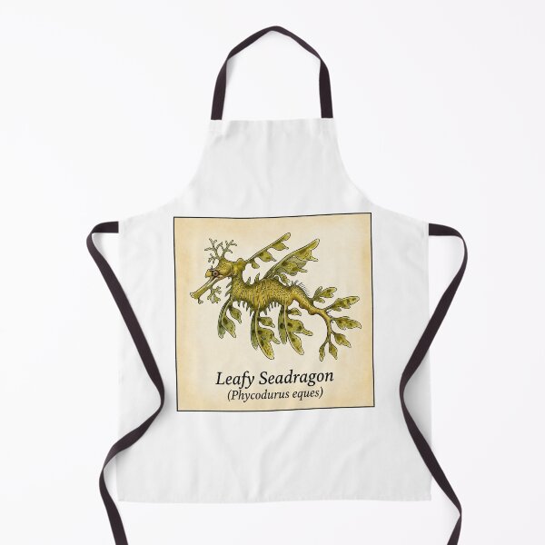 Item preview, Leafy Seadragon Vintage Naturalist Illustration Art designed and sold by KenworksDigital.