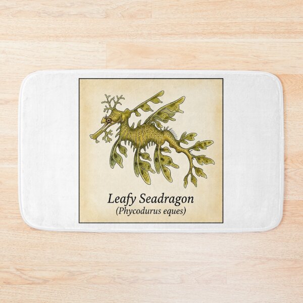 Item preview, Leafy Seadragon Vintage Naturalist Illustration Art designed and sold by KenworksDigital.