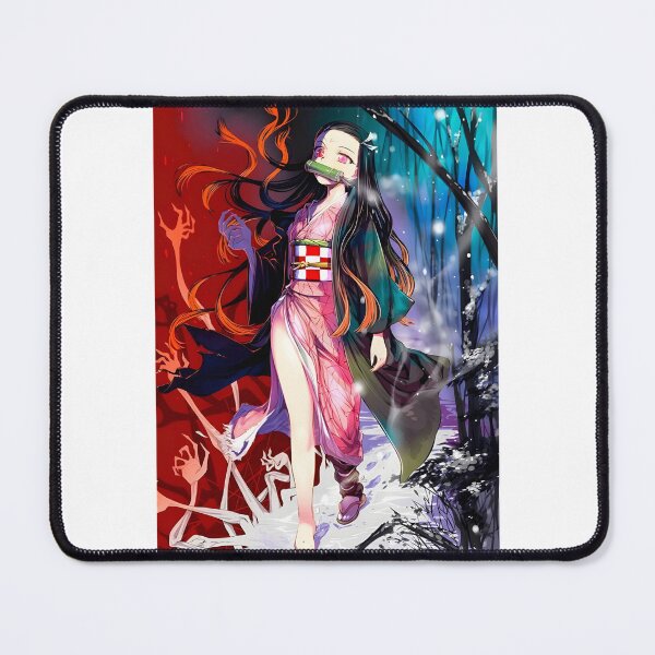 Item preview, Nezuko Kamado Inspired Anime Character Art from Demon Slayer Series designed and sold by Korkonne.