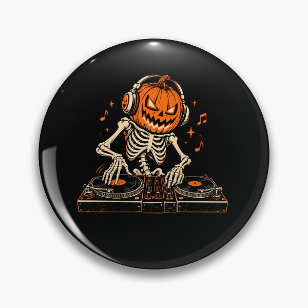 Item preview, Rock On Pumpkin Head Skeleton – Funny Halloween Design designed and sold by WILLIAMS-BR.