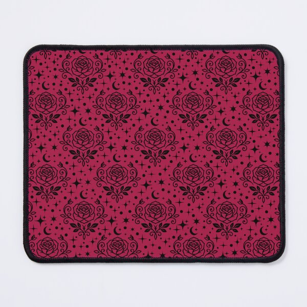 Item preview, Roses, Stars & Dots on Dark Cherry Pink designed and sold by KSimpson838.