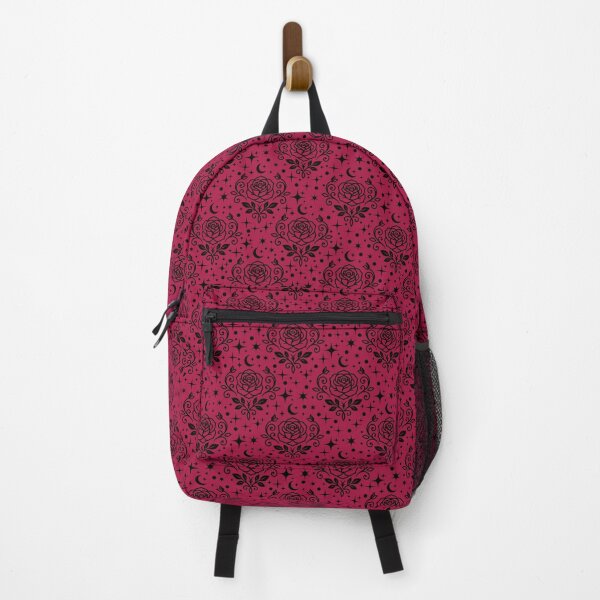 Item preview, Roses, Stars & Dots on Dark Cherry Pink designed and sold by KSimpson838.