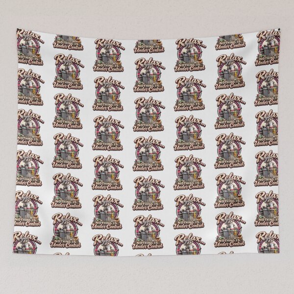Item preview, Relax Nothing Is Under Control Funny Raccoon Humor designed and sold by Wilcox PhotoArt.