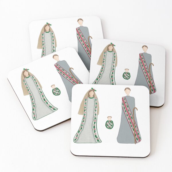 Item preview, Mistletoe Holiday Nativity Family designed and sold by Liberarteprint.