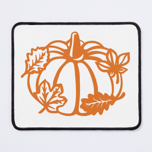 Item preview, Autumn Pumpkin Cutout Vector — Cozy Fall Leaves Silhouette Art designed and sold by LYAN-STORE.