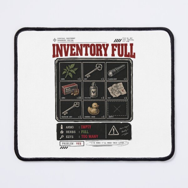 Item preview, Survival Horror Inventory Full designed and sold by Fashvora.