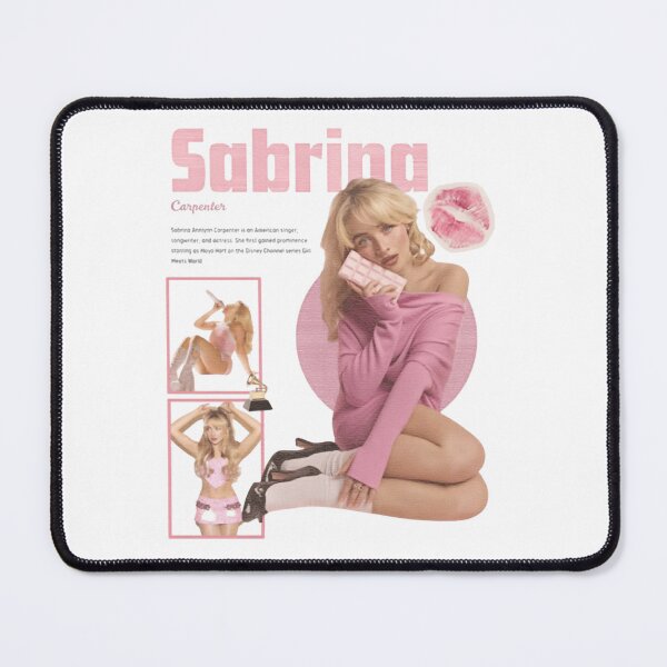 Item preview, Sabrina Carpenter A Pink Pop Dream designed and sold by WallHelloStore.